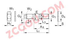 INA?ֹ���ᾱ LFE12-1, ��װ���� LFR �õ�ƫ����˨