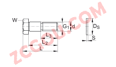 INA?ֹ���ᾱ LFZ12, ��װ���� LFR �õ�ͬ����˨
