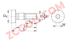 INA?ֹ���ᾱ LFZ5, ��װ���� LFR �õ�ͬ����˨