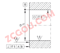 INA?�ǽӴ�����е�Ԫ DKLFA1575-2RS, ˫���ݶ���װ�����ഽ�ܷ⣬��ƽ�˵ķ���