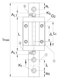 INA?���� KWE25-H, ����ֱ��ѭ������м���������õĸ�խ����