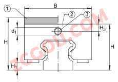 INA?�ƶ��ͼн���Ԫ BKE.TKSD55-H, ��װ������ֱ��ѭ������м�����ϵͳ�����Һѹ���������ߵ����
