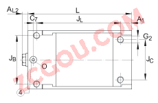 INA?�ƶ��ͼн���Ԫ BKE.TSX45-D-SO, ��װ��ֱ��ѭ��������м�����ϵͳ������Һѹ������