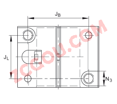 INA?ֱ������м��������Ԫ KGSNS30-PP-AS, �Ե���ֱ������У�������ƣ��ܷ⣬֬�󻬣���������ʩ