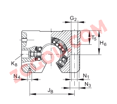 INA?ֱ������м��������Ԫ KGSNO30-PP-AS, �Ե���ֱ������У���ʽ��ƣ��ܷ⣬֬�󻬣���������ʩ