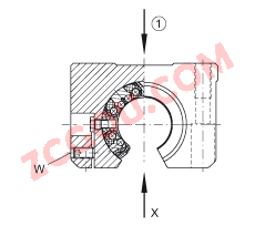INA?ֱ������м��������Ԫ KGSNOS40-PP-AS, �Ե���ֱ������У���ʽ������ƣ��ܷ⣬֬�󻬣���������ʩ