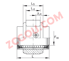 INA?ֱ������м��������Ԫ KGBO50-PP-AS, ��ʽ��ƣ��ܷ⣬֬�󻬣���������ʩ�����ṩ�͸�ʴ���