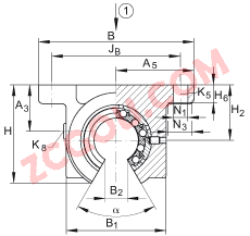 INA?ֱ������м��������Ԫ KGBO50-PP-AS, ��ʽ��ƣ��ܷ⣬֬�󻬣���������ʩ�����ṩ�͸�ʴ���