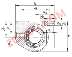 INA?ֱ������м��������Ԫ KGBA50-PP-AS, �ܷ⣬֬�󻬣���������ʩ�����ṩ�͸�ʴ���
