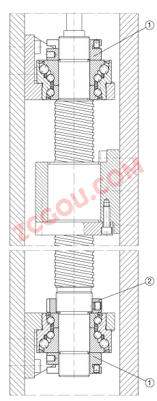 INA?�ǽӴ�����е�Ԫ DKLFA1575-2RS, ˫���ݶ���װ�����ഽ�ܷ⣬��ƽ�˵ķ���