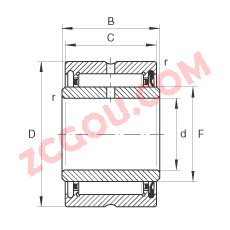 INA?������� NA4908-RSR, �ߴ�ϵ�� 49�����ഽ�ܷ�
