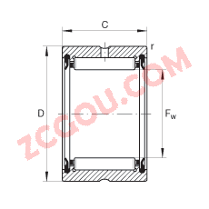 INA?������� RNA4900-2RSR, �ߴ�ϵ�� 49�����ഽ�ܷ�