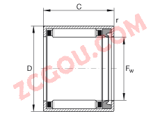 INA?��ʽ��ѹ��Ȧ������� HK4518-RS, ���� DIN 618-2 ��׼�����ഽ�ܷ�