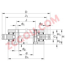 INA?����/������� YRT850, ˫�У�����˿�ܰ�װ