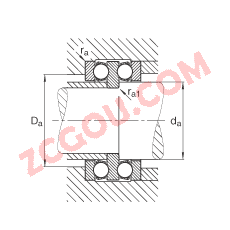 FAG?���������� 52328-MP, ���� DIN 711/ISO 104 ��׼����Ҫ�ߴ磬˫�򣬿ɷ���