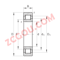 INA?Բ SL192320-TB, 붨λУװԲӣּܵĹӣߴϵ 23