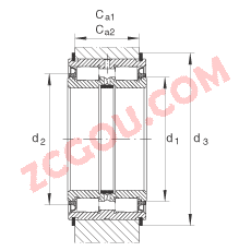 INA?Բ SL045004-PP, λУ˫УװԲӣߴϵ 50ഽܷ