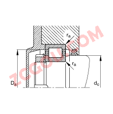 FAG?Բ��������� NJ2315-E-TVP2 + HJ2315E, ���� DIN 5412-1 ��׼����Ҫ�ߴ�, �� L ��Ȧ����λ���, �ɷ���, �����ּ�
