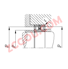 FAG?Բ��������� NN3036-AS-K-M-SP, ���� DIN 5412-4 ��׼����Ҫ�ߴ�, �Ƕ�λ���, ˫�У���׶�ף�׶�� 1:12 ���ɷ���, �����ּܣ���С�ľ����ڲ���϶�����ƹ���