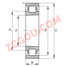 FAG?Բ��������� N1926-K-M1-SP, ������У���׶�ף�׶�� 1:12���ɷ��룬�����ּܣ����ٵľ����ڲ���϶�����Ϲ���