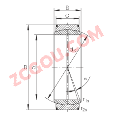 INA?ؽ GE460-DO,  DIN ISO 12 240-1 ׼ά