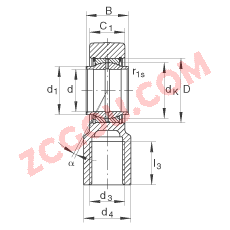 INA?Һѹ�˶���� GIHNRK80-LO, ���� DIN ISO 12 240-4 ��׼�����������Ƽн�װ�ã���ά��