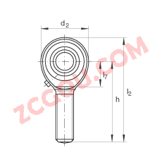 INA?�˶���� GAKL18-PB, ���� DIN ISO 12 240-4 ��׼�������������ƣ���ά��