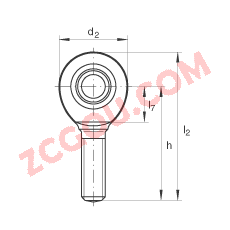 INA?˶ GAL15-UK,  DIN ISO 12 240-4 ׼ƣά