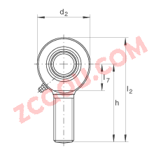 INA?�˶���� GAR10-DO, ���� DIN ISO 12 240-4 ��׼�������������ƣ���ά��