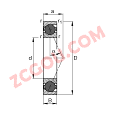 FAG? HCB7201-E-T-P4S, ڣɶԻԪװӴ  = 25㣬մƹ