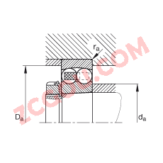 FAG?Ե 1219-K-M-C3,  DIN 630 ׼Ҫߴ, ׶ף׶ 1:12