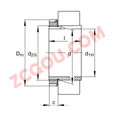 FAG? H24040-HG,  DIN 5415 ׼Ҫߴ, ׶ 1:30