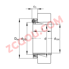 FAG? H241/600-HG,  DIN 5415 ׼Ҫߴ, ׶ 1:30