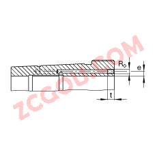 FAG?ж AH240/1180-H,  DIN 5416 ׼Ҫߴ, ׶ 1:30