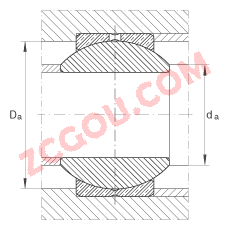 INA?ؽ GE10-PB,  DIN ISO 12 240-1 ׼ߴϵ Kά