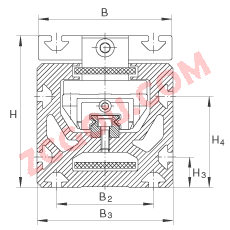 INA?ֱ��ִ���� MKUE-25-500-ZR..-N, ����������Ļ���