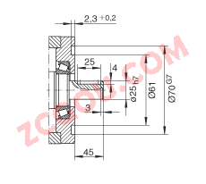 INA?ֱ��ִ���� MLFI140-3ZR, �ڵ��򻬿飬���������δ�