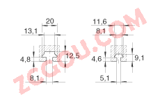 INA?ֱ��ִ���� MLFI140-3ZR, �ڵ��򻬿飬���������δ�