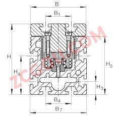 INA?ֱ��ִ���� MKKUSE20-ZR, �����������෴�����˶��������������