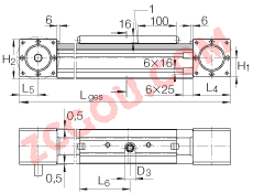 INA?ֱ��ִ���� MLFI50086-B-ZR, �ڵ��򻬿�