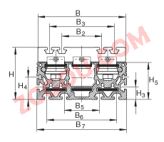INA?ֱ��ִ���� MLFI140-3ZR, �ڵ��򻬿飬���������δ�