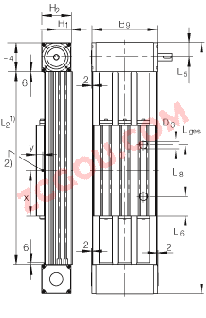 INA?ֱ��ִ���� MLFI200-3ZR, �ڵ��򻬿飬���������δ�