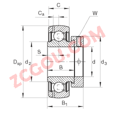 INA? GRAE60-NPP-B-FA125.5, ȦƫȦλ  P ܷ⣬͸ʴ