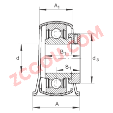 INA?ֱ��ʽ�������Ԫ PB30, �ְ����������ƫ����Ȧ������������У�P ���ܷ�