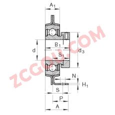 INA?ֱ��ʽ�������Ԫ PBS30, �ְ����������ƫ����Ȧ������������У�P ���ܷ�