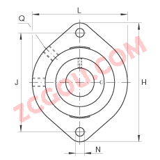 INA?�������Ԫ GLCTE35, ��������˨�׵ķ������������Ԫ��������ƫ����Ȧ��P ���ܷ�