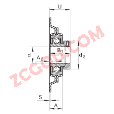 INA?��װʽ�������Ԫ MSTU30, �ְ����������ƫ����Ȧ������������У�P���ܷ⣬�����󻬽ṹ