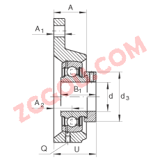 INA?�������Ԫ PCFTR45, ��������˨�׵ķ������������Ԫ��������ƫ����Ȧ��P���ܷ�