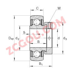 INA?����������� RAE40-NPP-B, ������Ȧ��ƫ����Ȧ��λ�� ���� P ���ܷ�