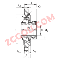 INA?�������Ԫ RFE30, ���ĸ���˨�׵ķ������������Ԫ������͹���������ƫ����Ȧ��R ���ܷ�